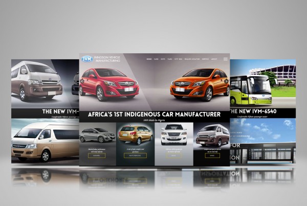 Innoson Motors Website Screenshot